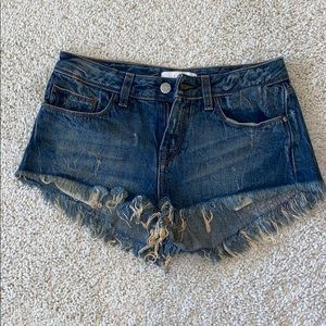 Jean shorts